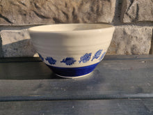 Load image into Gallery viewer, Blue Leaves Bowl
